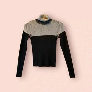 Womens Claude Barthelemy ribbed turtleneck sweater